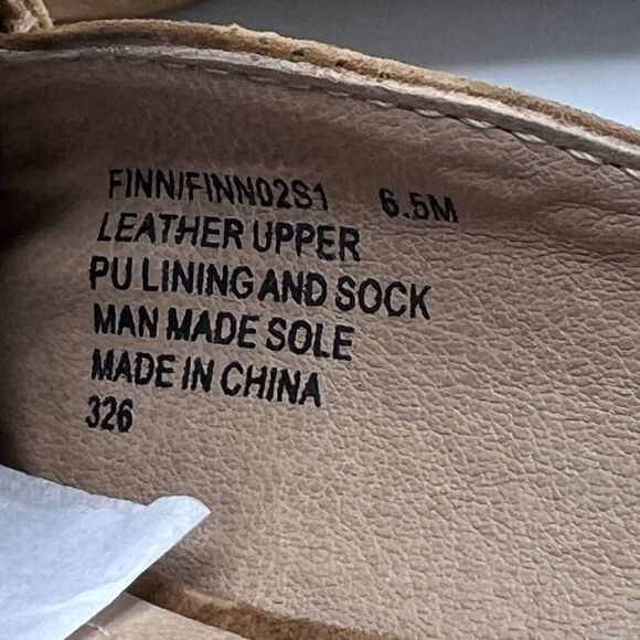 Steve Madden Finn Suede Chain Embellished Pointed Toe Mule Cognac Women's 6.5M - Picture 9 of 9